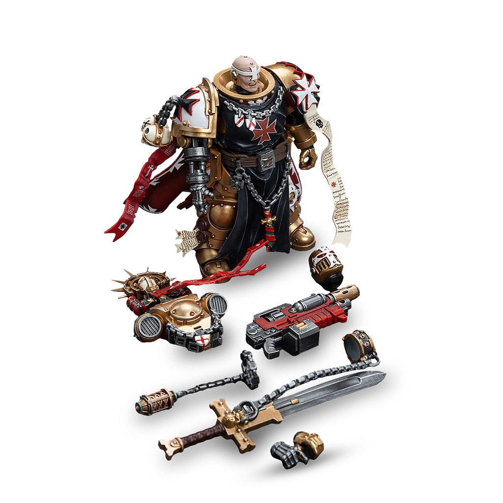 Zdjęcie produktu Warhammer 40k - Black Templars High Marshal Helbrecht Figurka Akcji 1:18