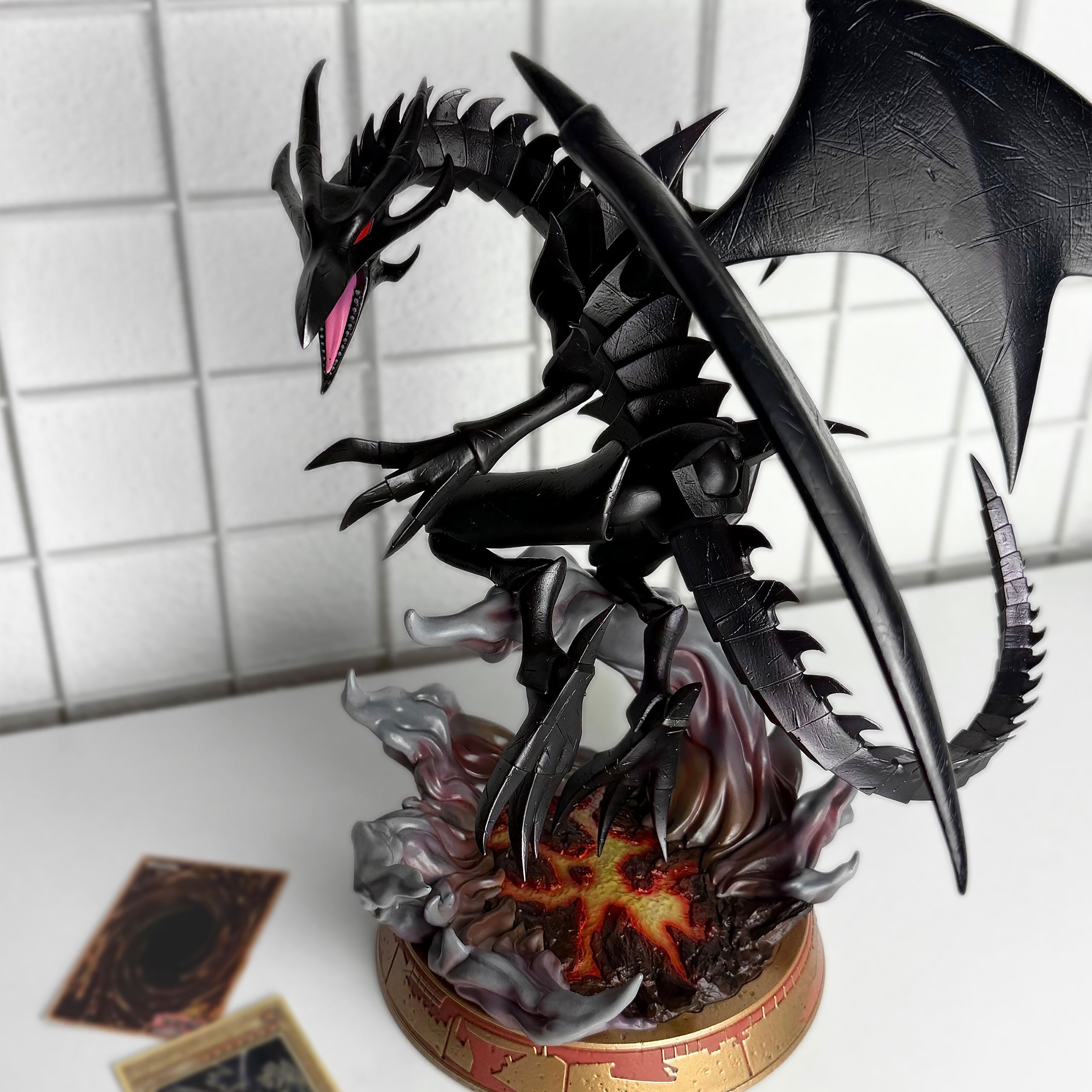 Zdjęcie produktu Yu-Gi-Oh! - Red-Eyes B. Dragon Czarna Figurka