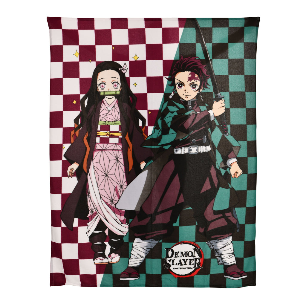 Zdjęcie produktu Demon Slayer - Koc Nezuko i Tanjiro Kamado
