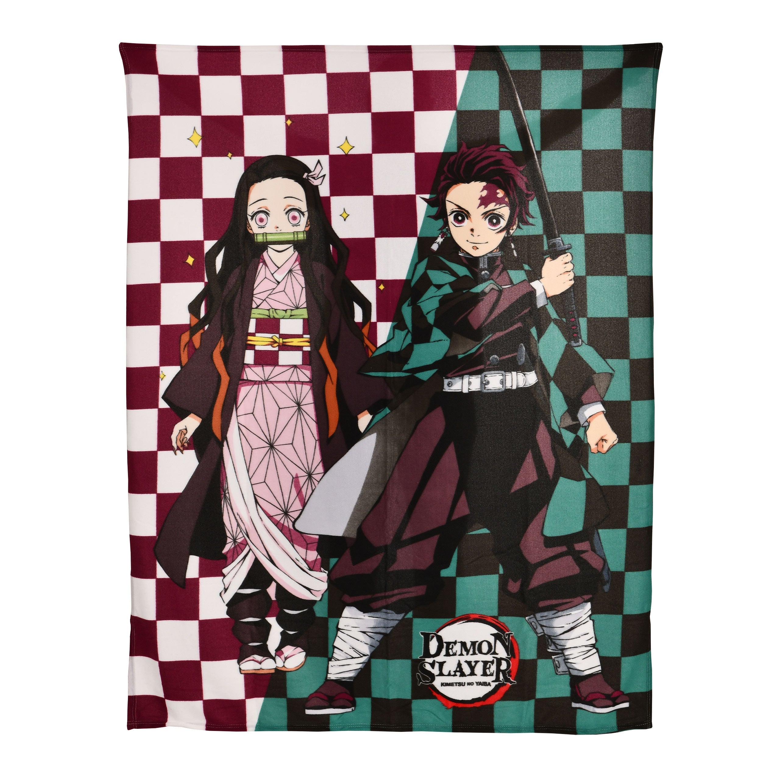 Zdjęcie produktu Demon Slayer - Koc Nezuko i Tanjiro Kamado