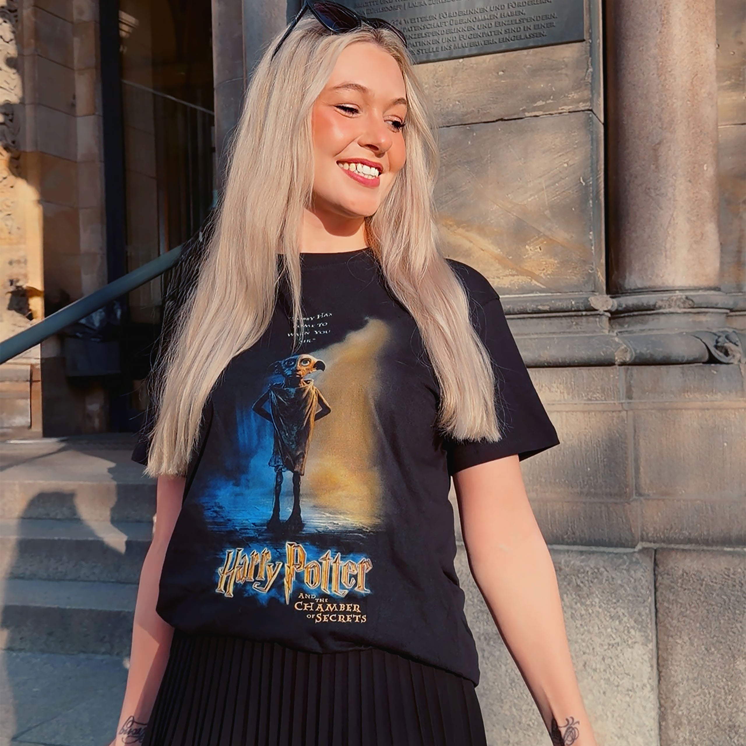 Product image Harry Potter - Dobby Poster T-Shirt Black