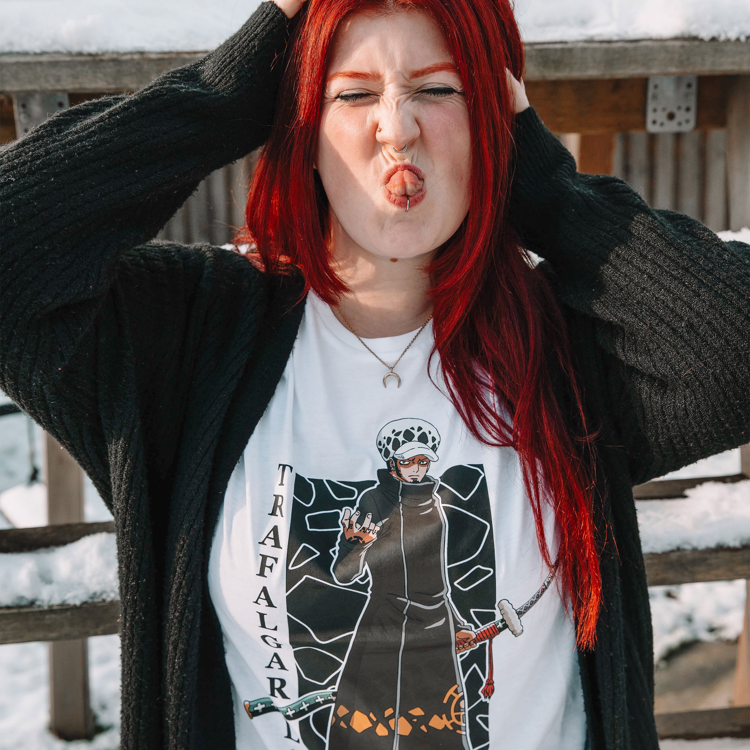 Product image One Piece - Trafalgar Law T-Shirt white