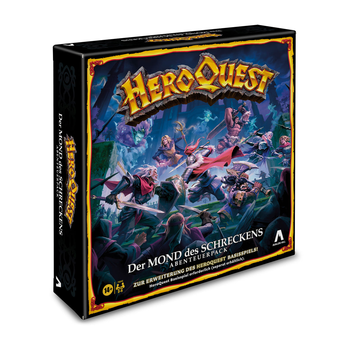 Zdjęcie produktu HeroQuest - Avalon Hill Księżyc Grozy Pakiet przygód Wersja niemiecka