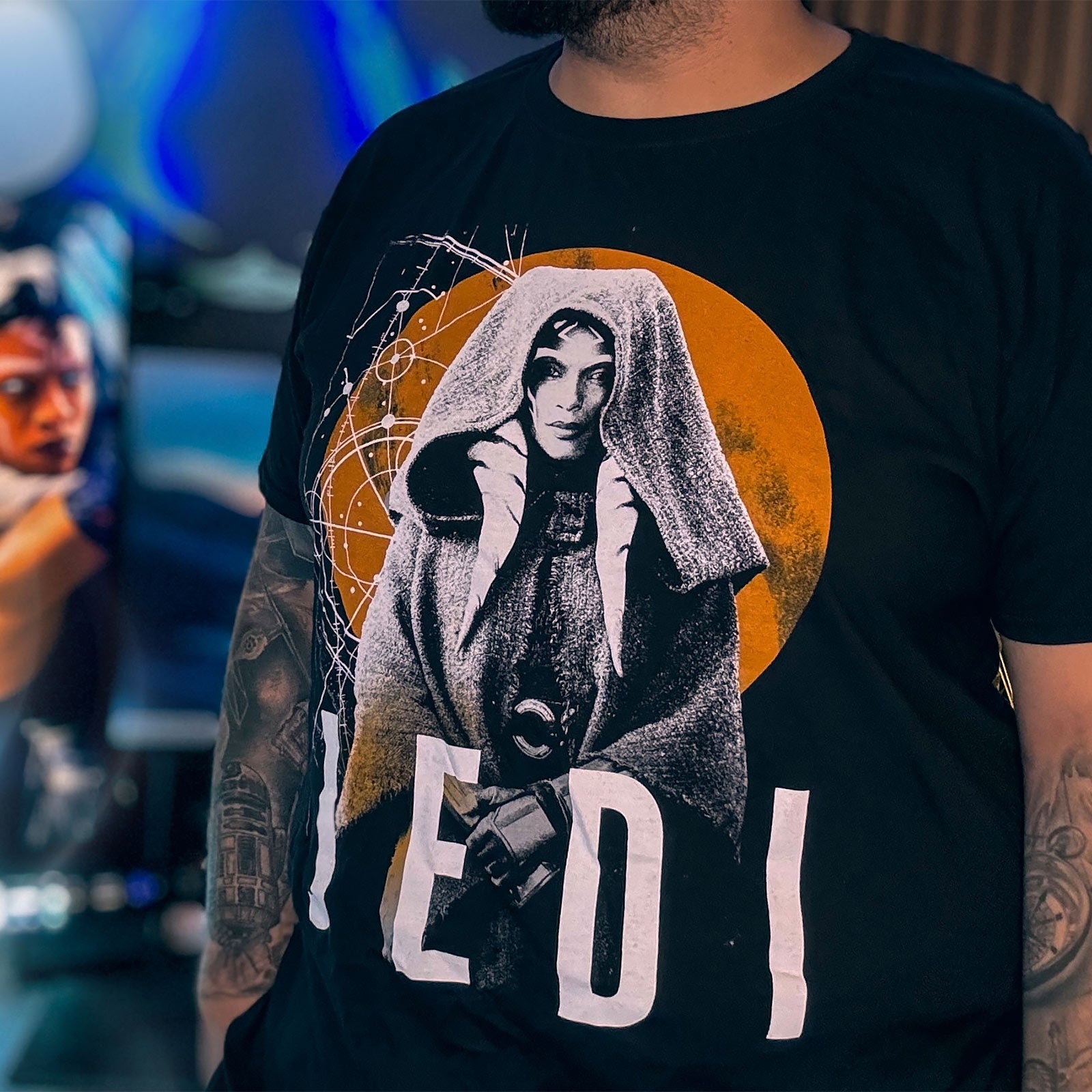 Zdjęcie produktu Star Wars - Ahsoka Jedi T-Shirt czarne