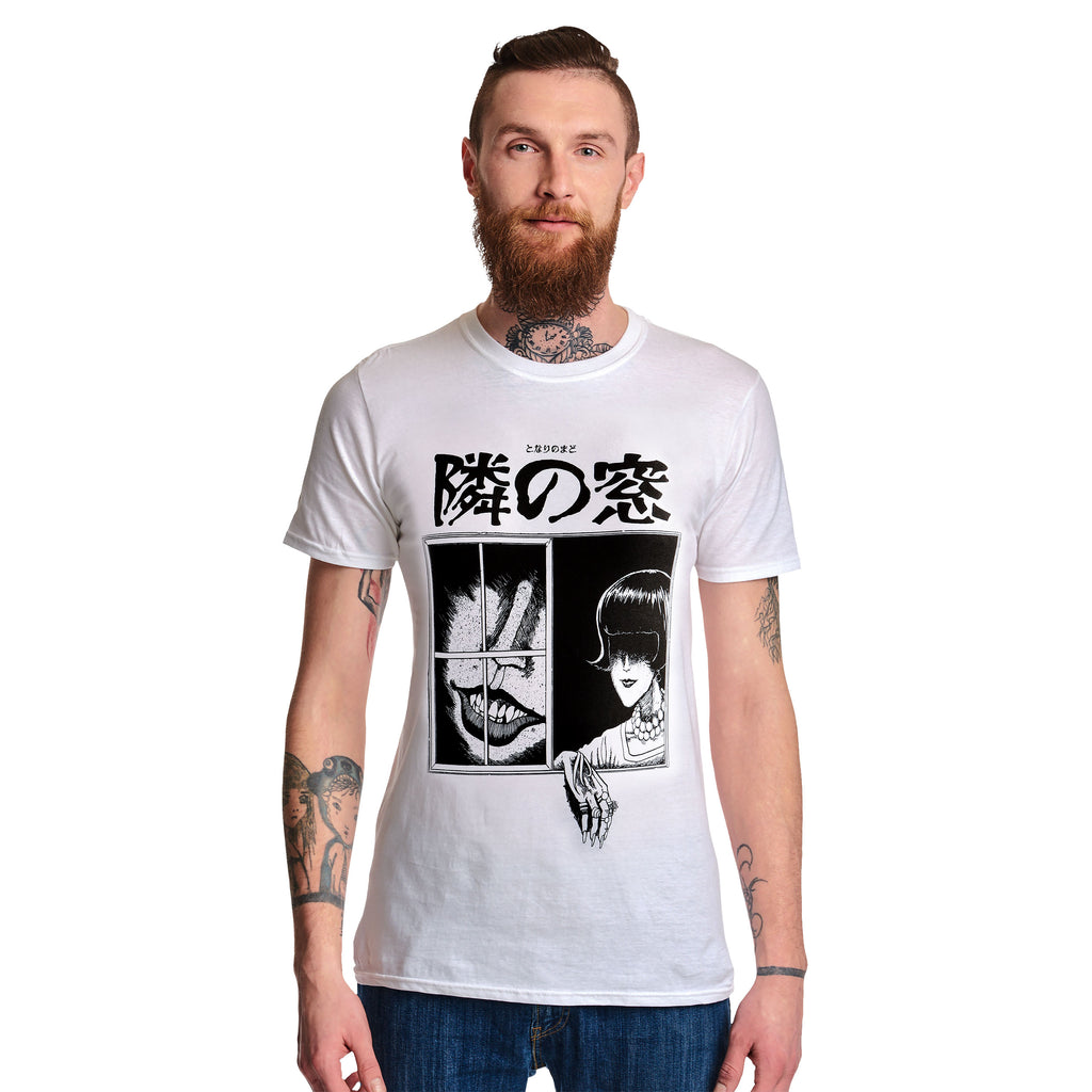 Zdjęcie produktu Junji Ito - Window T-Shirt biały
