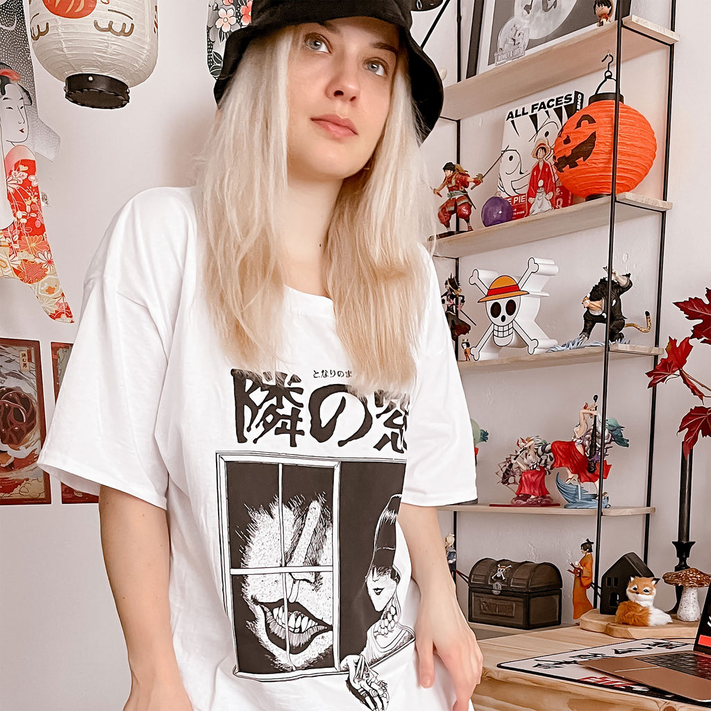 Zdjęcie produktu Junji Ito - Window T-Shirt biały