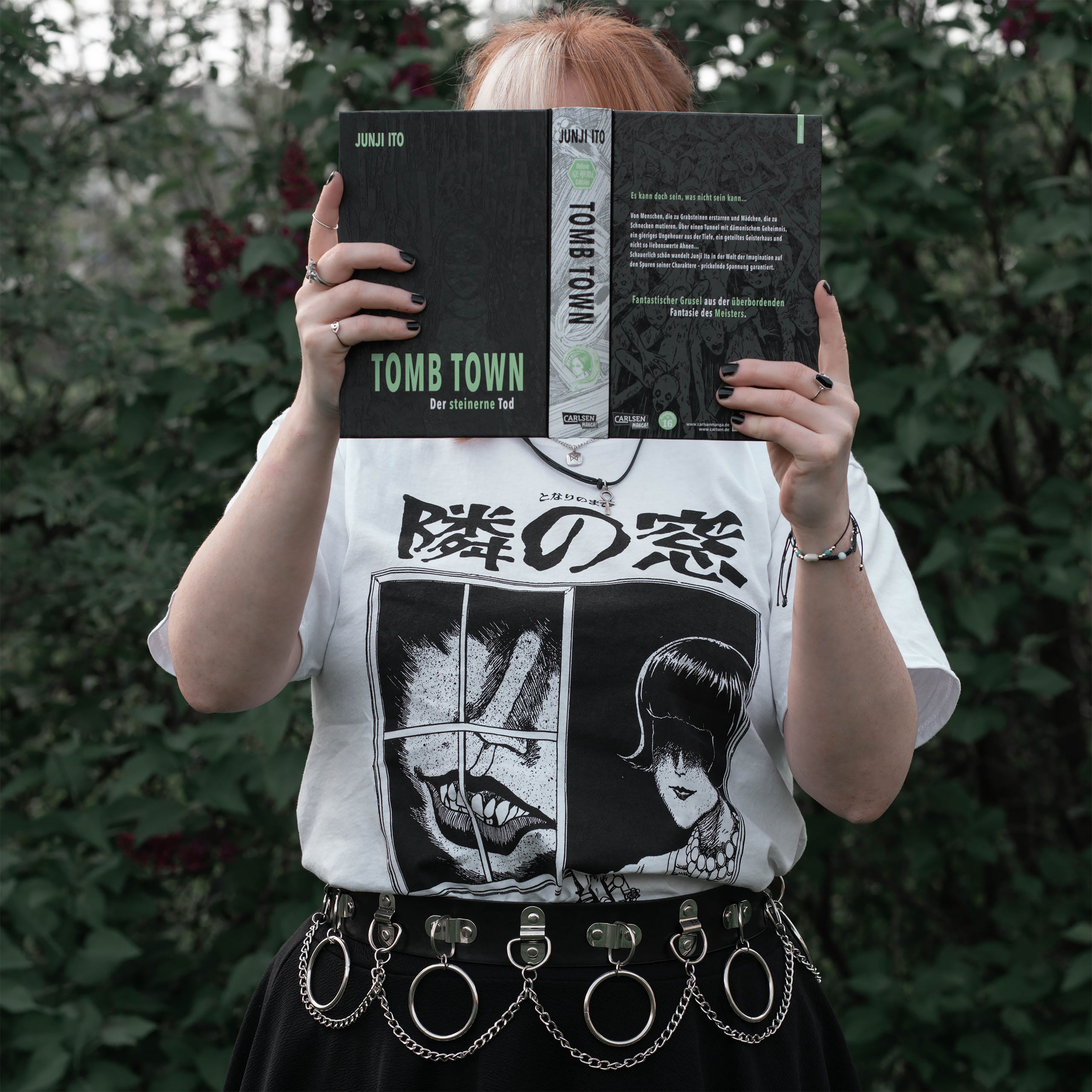 Zdjęcie produktu Junji Ito - Window T-Shirt biały