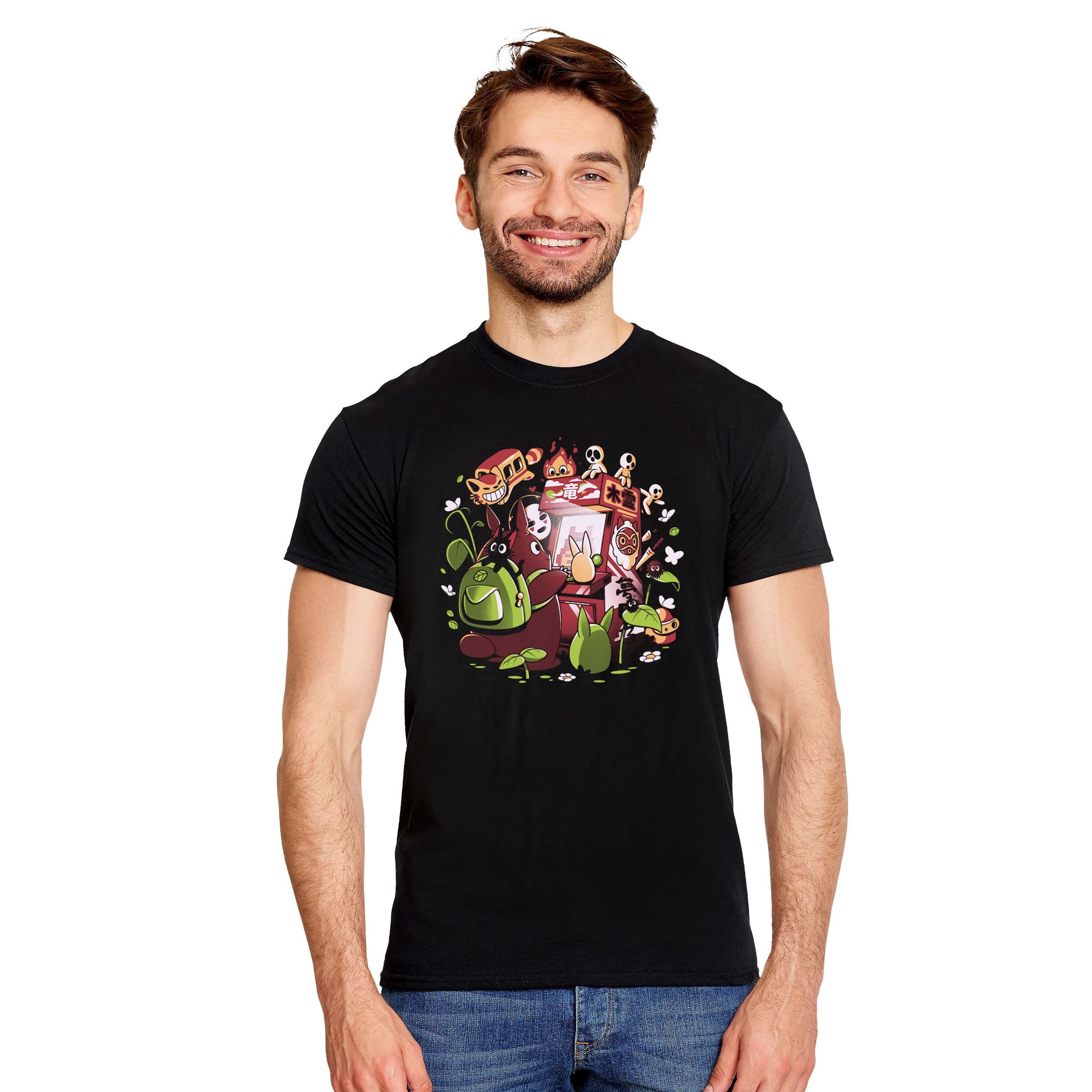 Zdjęcie produktu Ilustrata - Ready Player Neighbor T-Shirt czarne