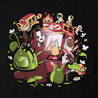 Zdjęcie produktu Ilustrata - Ready Player Neighbor T-Shirt czarne