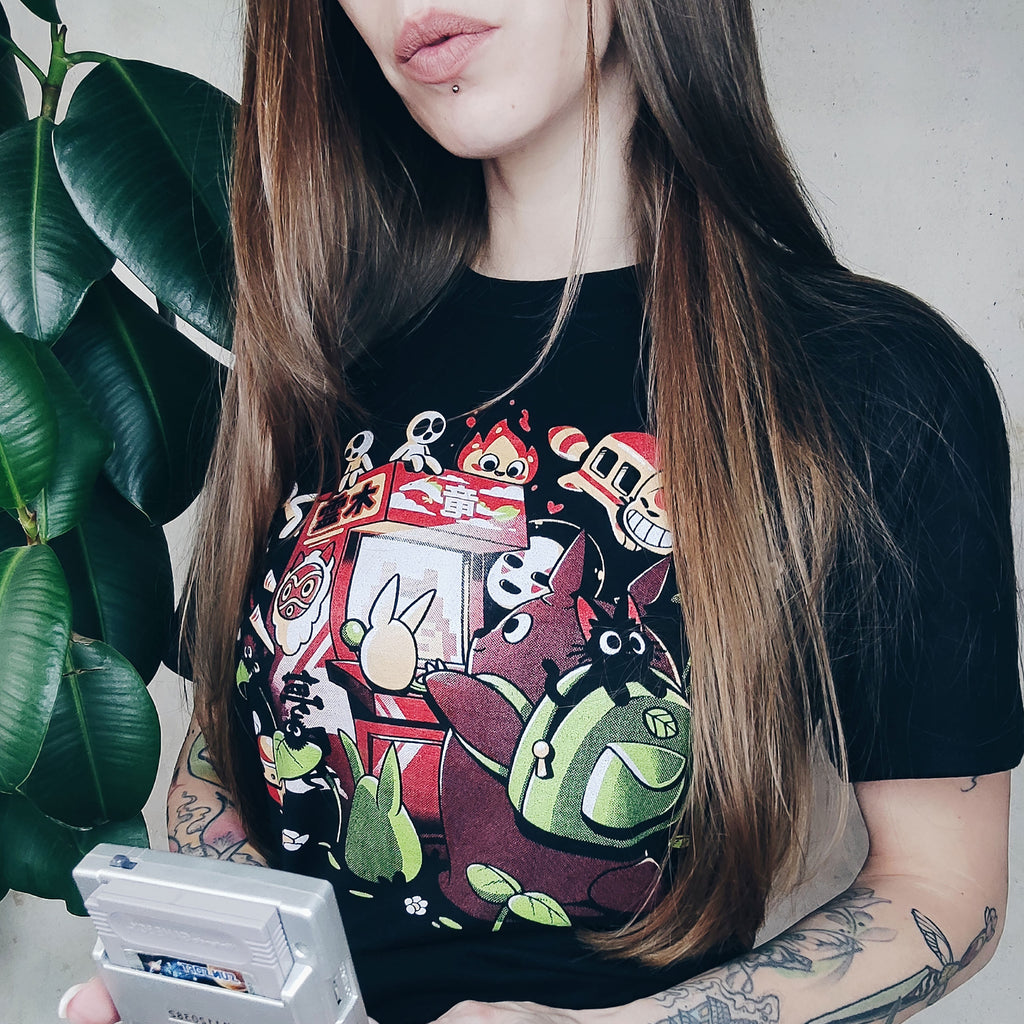 Zdjęcie produktu Ilustrata - Ready Player Neighbor T-Shirt czarne
