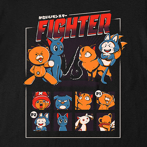 Zdjęcie produktu Ilustrata - Anime Fighter T-Shirt czarne