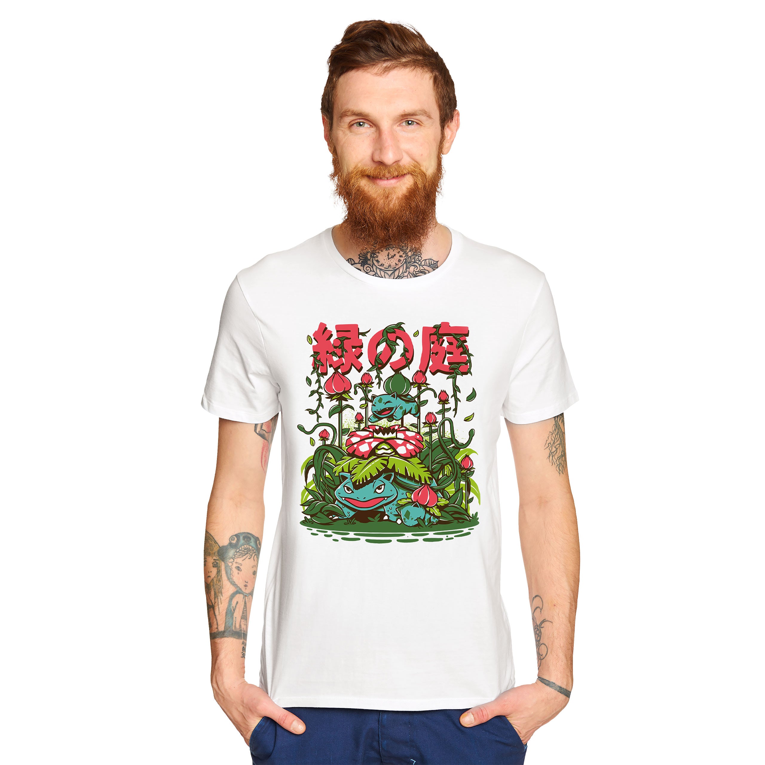 Product image Ilustrata - Secret Garden T-shirt white