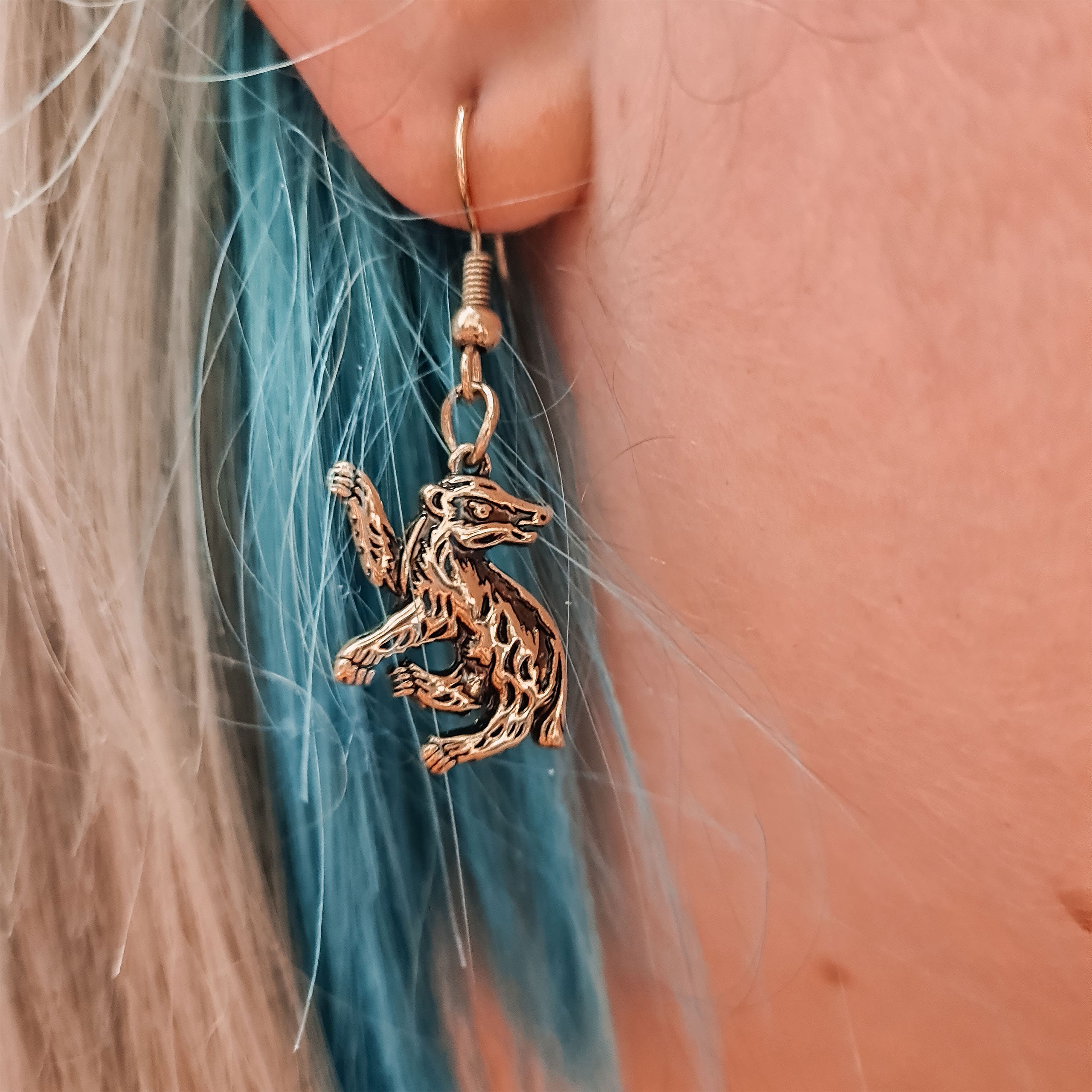 Zdjęcie produktu Harry Potter - Zestaw kolczyków Hufflepuff