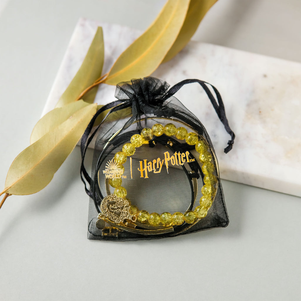 Zdjęcie produktu Harry Potter - Zestaw 5 bransoletek Hufflepuff