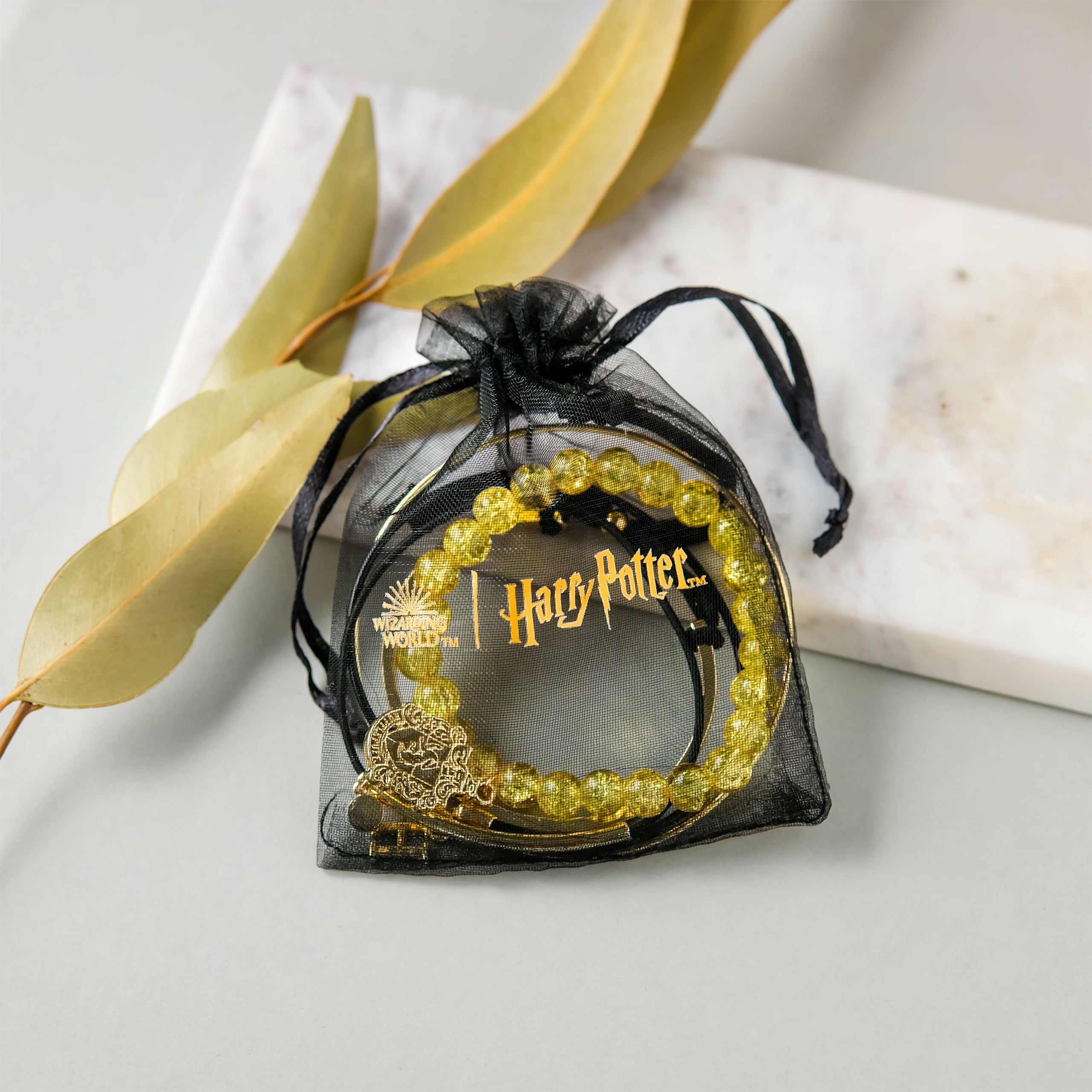 Zdjęcie produktu Harry Potter - Zestaw 5 bransoletek Hufflepuff