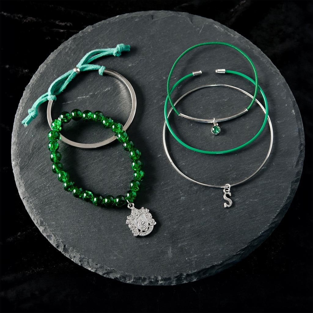 Zdjęcie produktu Harry Potter - Bransoletki Slytherin Zestaw 5 sztuk