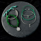 Zdjęcie produktu Harry Potter - Bransoletki Slytherin Zestaw 5 sztuk