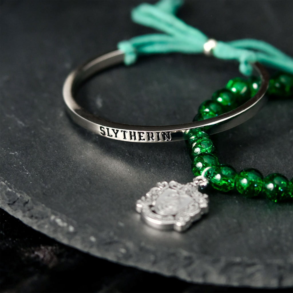 Zdjęcie produktu Harry Potter - Bransoletki Slytherin Zestaw 5 sztuk