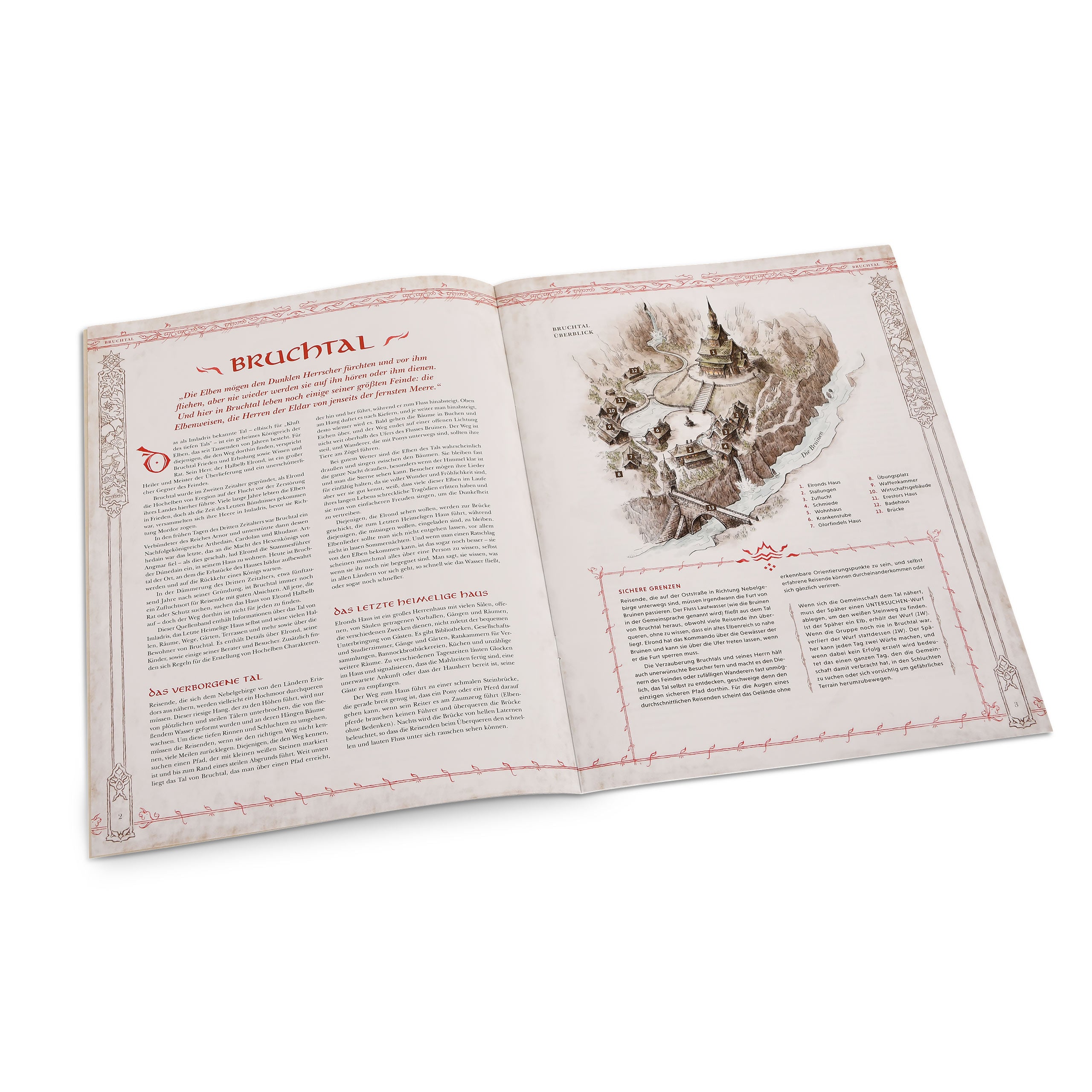 Product image The Lord of the Rings - The One Ring Game Master's Screen & Rivendell Compendium