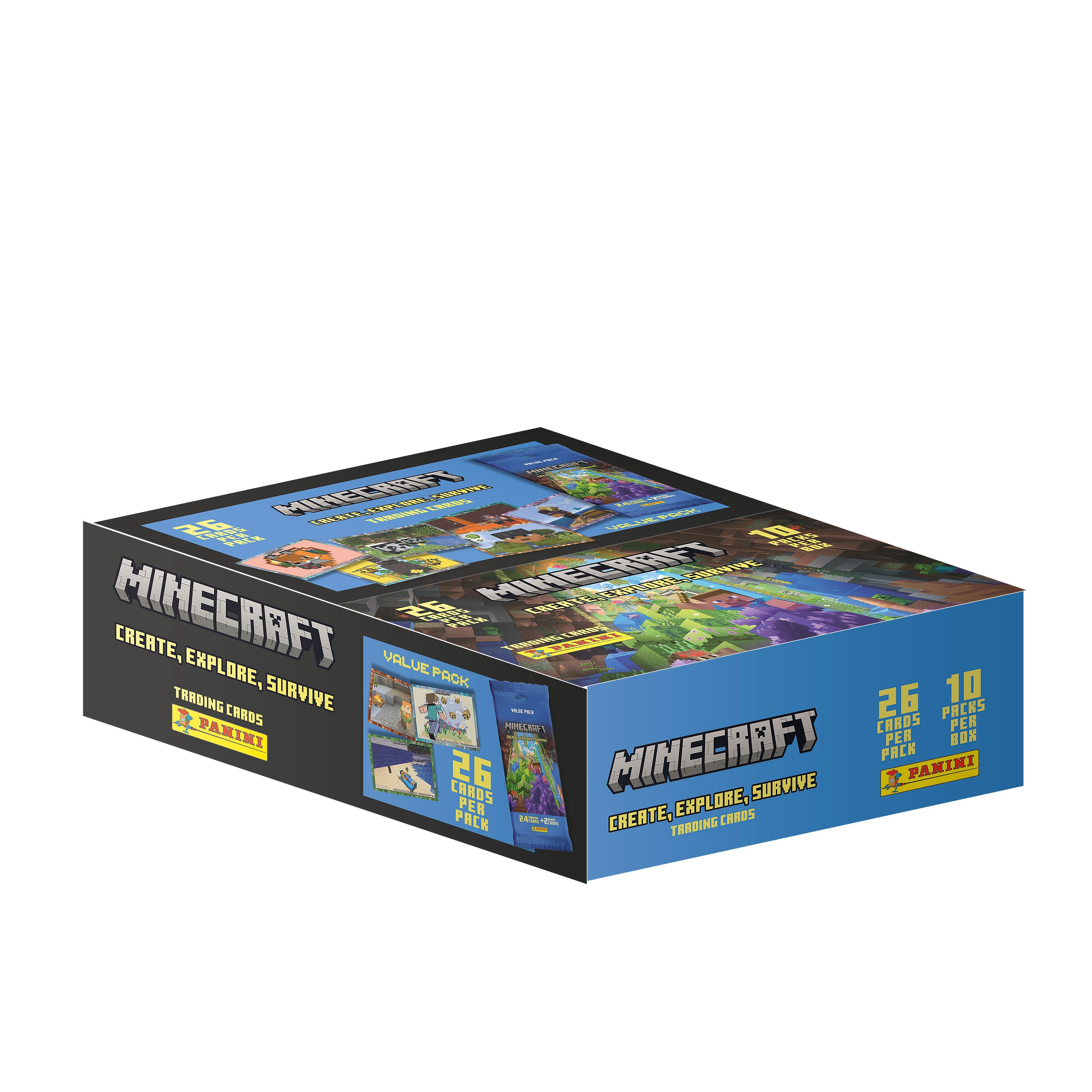 Zdjęcie produktu Minecraft - Zestaw Kolekcjonerskich Kart Fat Pack Box