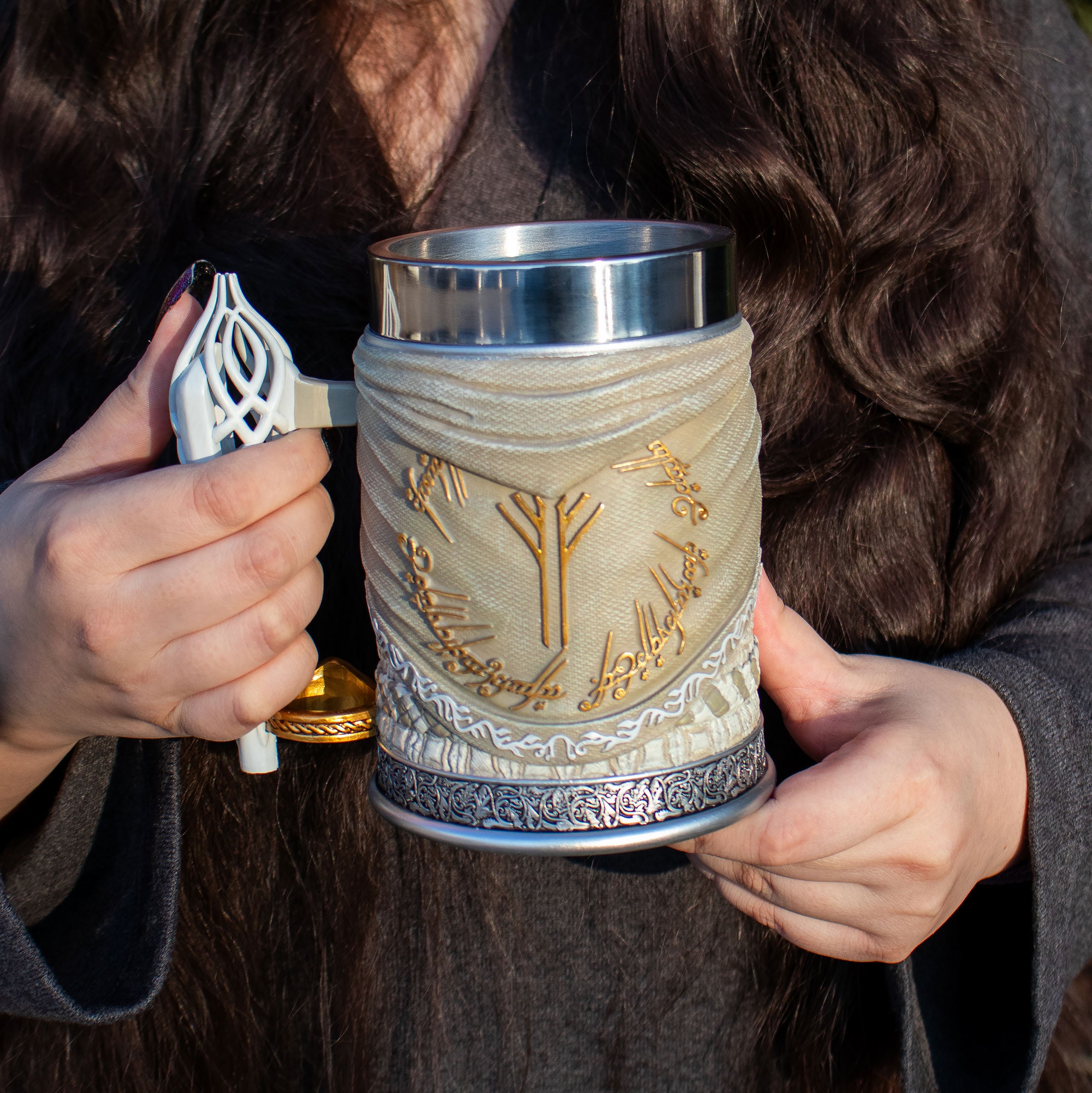 Zdjęcie produktu Władca Pierścieni - Kufel deluxe Gandalf Biały