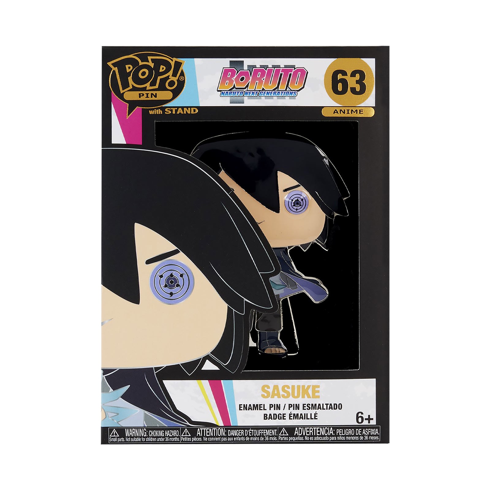 Product image Boruto Next Generations - Sasuke Funko Pop Pin 10 cm