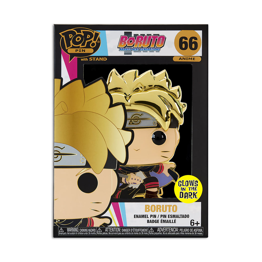 Zdjęcie produktu Boruto Next Generations - Świecący w ciemności Boruto Funko Pop Pin