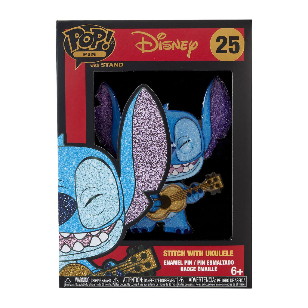 Product image Stitch with Ukulele Funko Pin - Lilo & Stitch