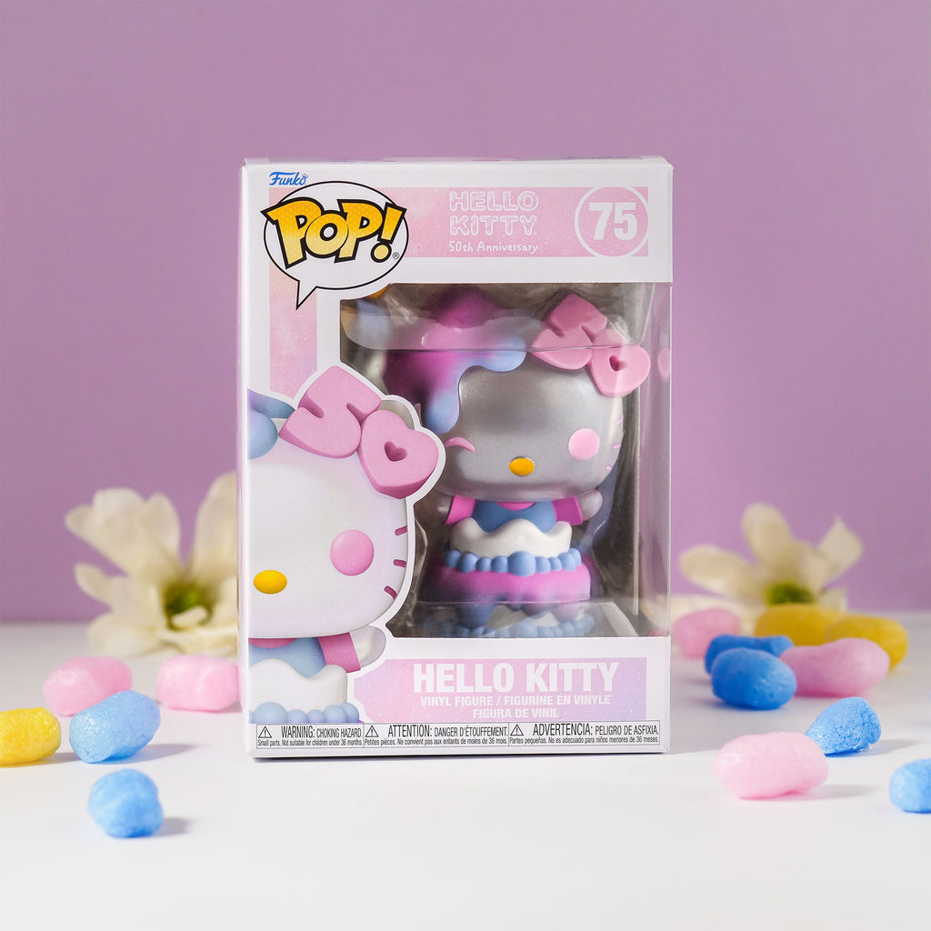 Zdjęcie produktu Hello Kitty Funko Pop figurka z tortem 50-lecie