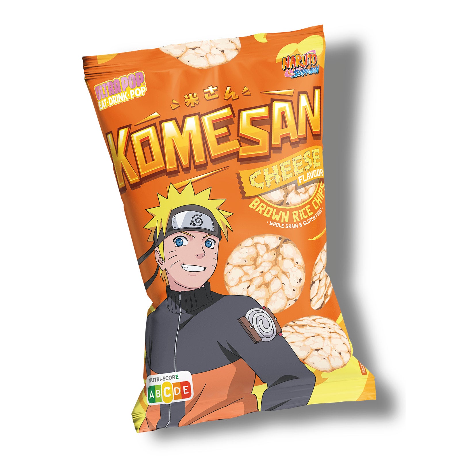 Zdjęcie produktu Naruto Uzumaki Chipsy z pełnoziarnistego ryżu z serem