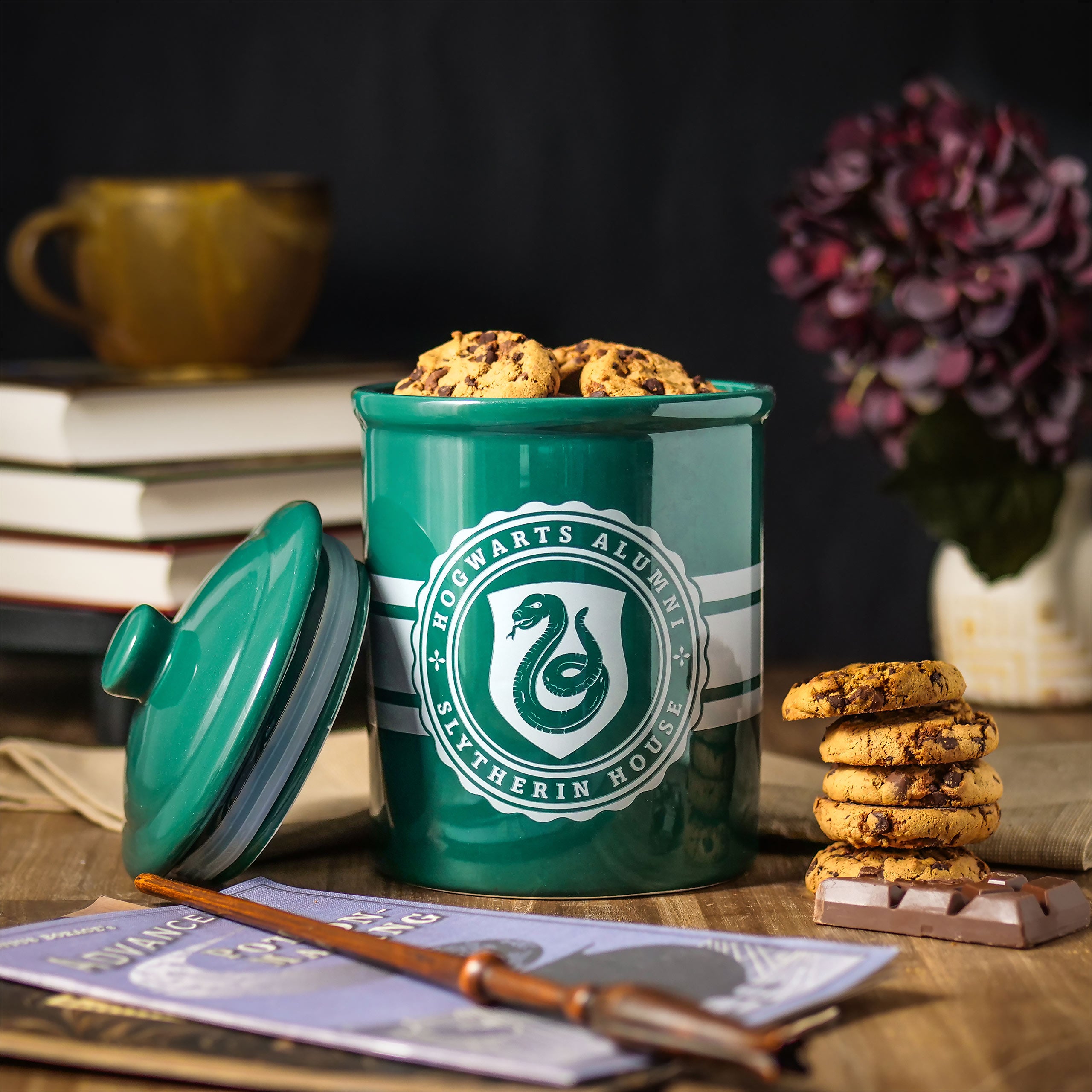 Product image Slytherin Hogwarts Alumni Cookie Jar - Harry Potter