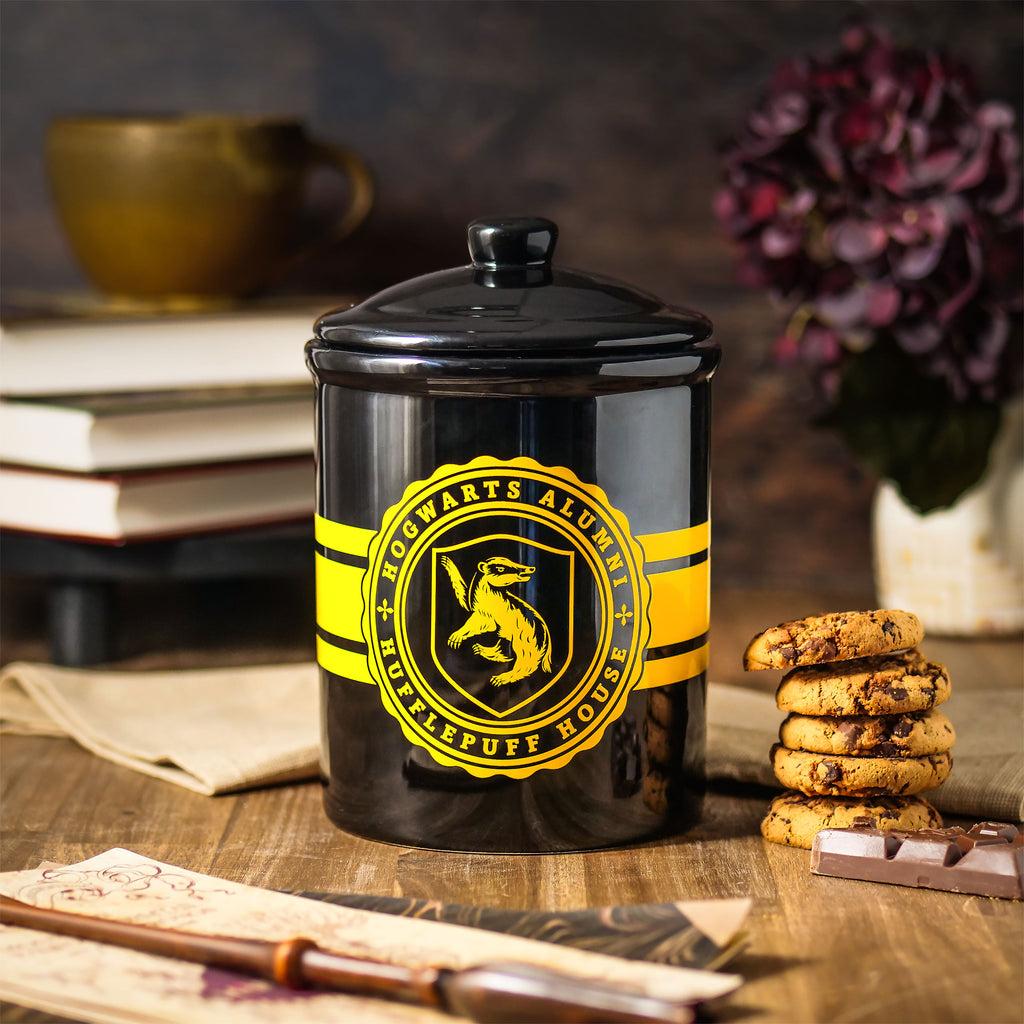 Zdjęcie produktu Puszka na ciastka Hufflepuff Hogwarts Alumni - Harry Potter
