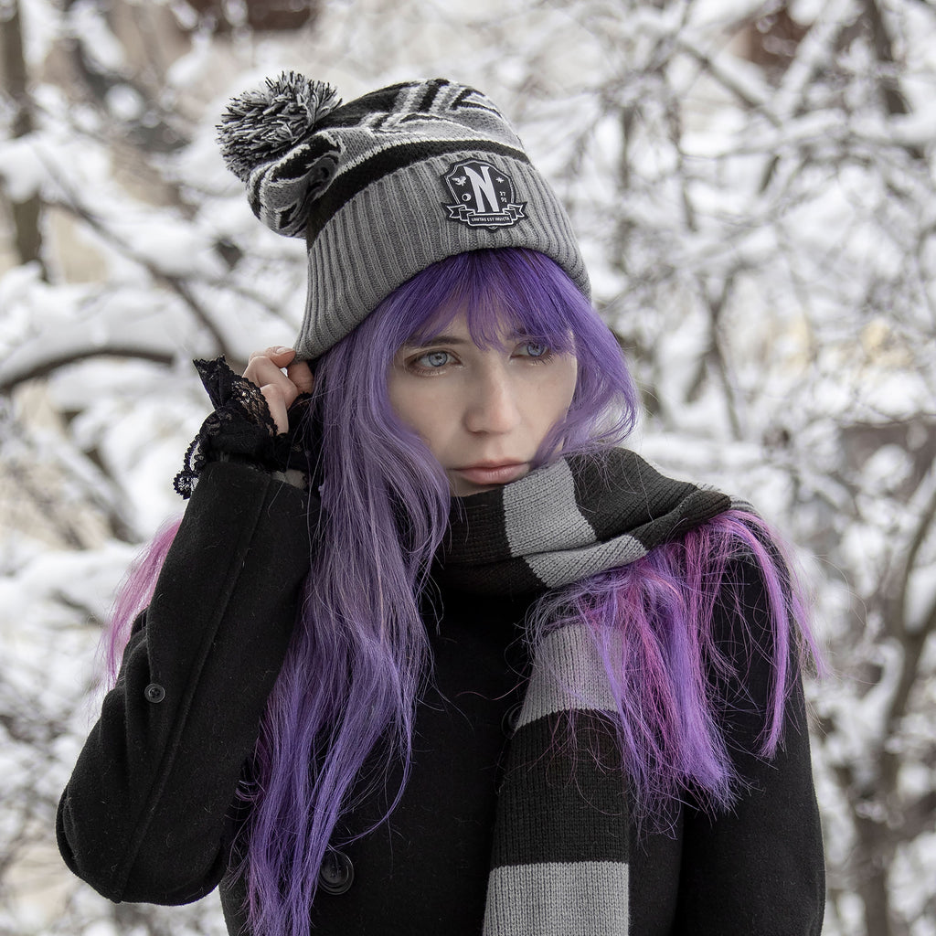 Zdjęcie produktu Wednesday - Czapka Nevermore Academy
