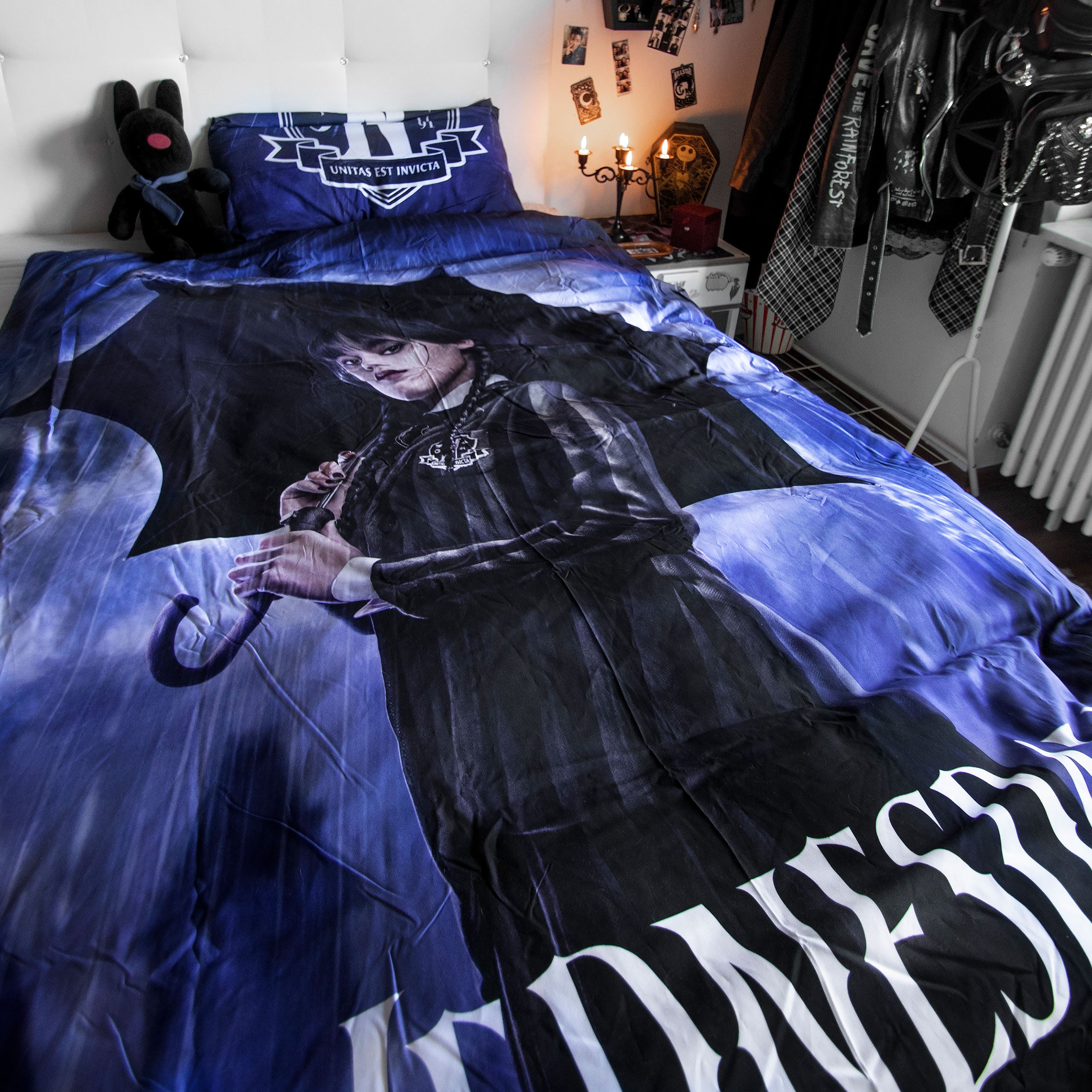 Zdjęcie produktu Wednesday - Pościel Nevermore Academy