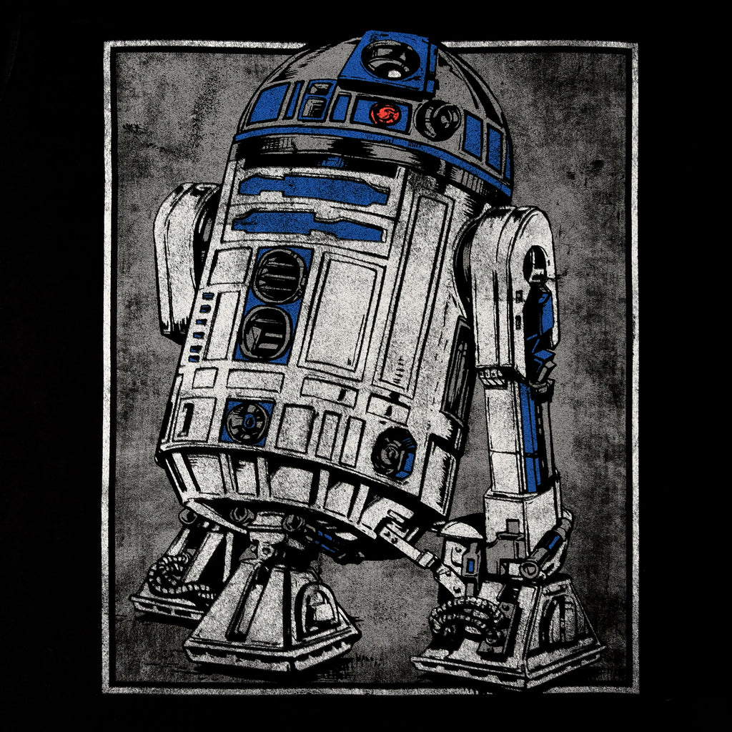 Zdjęcie produktu Star Wars - R2D2 Portret Koszulka czarna