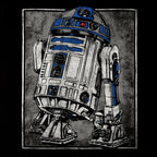 Zdjęcie produktu Star Wars - R2D2 Portret Koszulka czarna