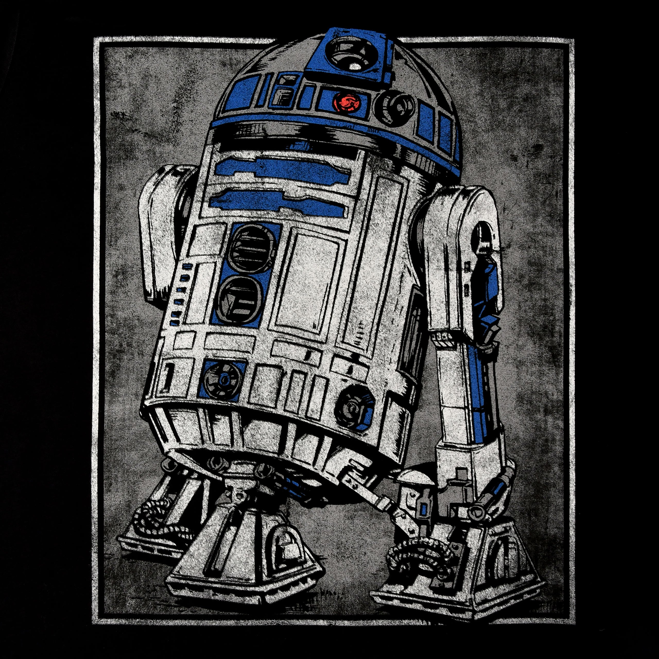 Zdjęcie produktu Star Wars - R2D2 Portret Koszulka czarna