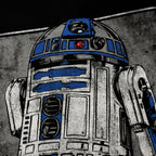 Zdjęcie produktu Star Wars - R2D2 Portret Koszulka czarna
