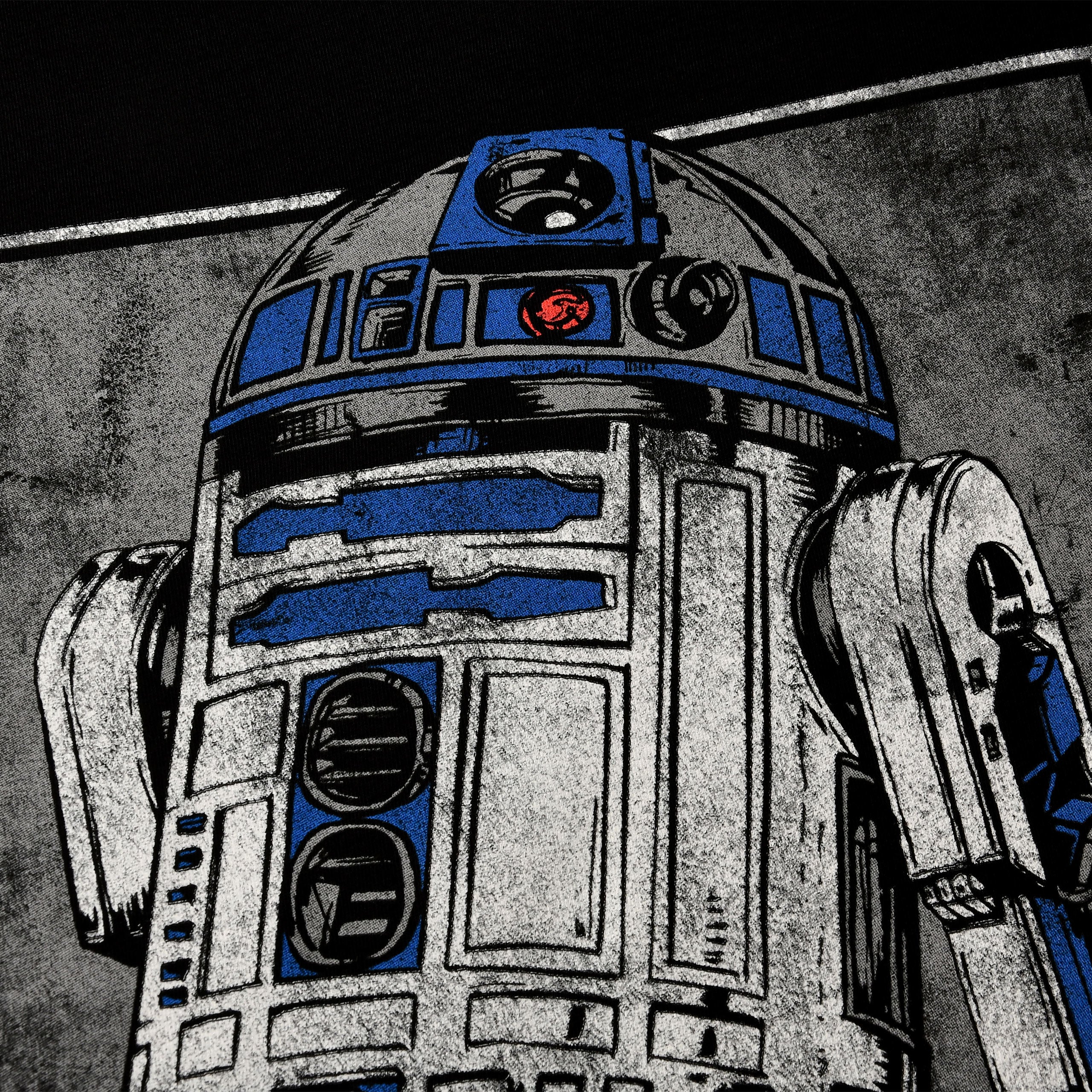 Zdjęcie produktu Star Wars - R2D2 Portret Koszulka czarna