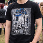 Zdjęcie produktu Star Wars - R2D2 Portret Koszulka czarna