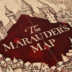 Zdjęcie produktu Harry Potter - Mapa Huncwotów Obraz na Drewnie