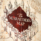 Zdjęcie produktu Harry Potter - Mapa Huncwotów Obraz na Drewnie
