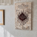 Zdjęcie produktu Harry Potter - Mapa Huncwotów Obraz na Drewnie