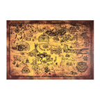 Zdjęcie produktu Zelda - Mapa Hyrule Obraz na Drewnie