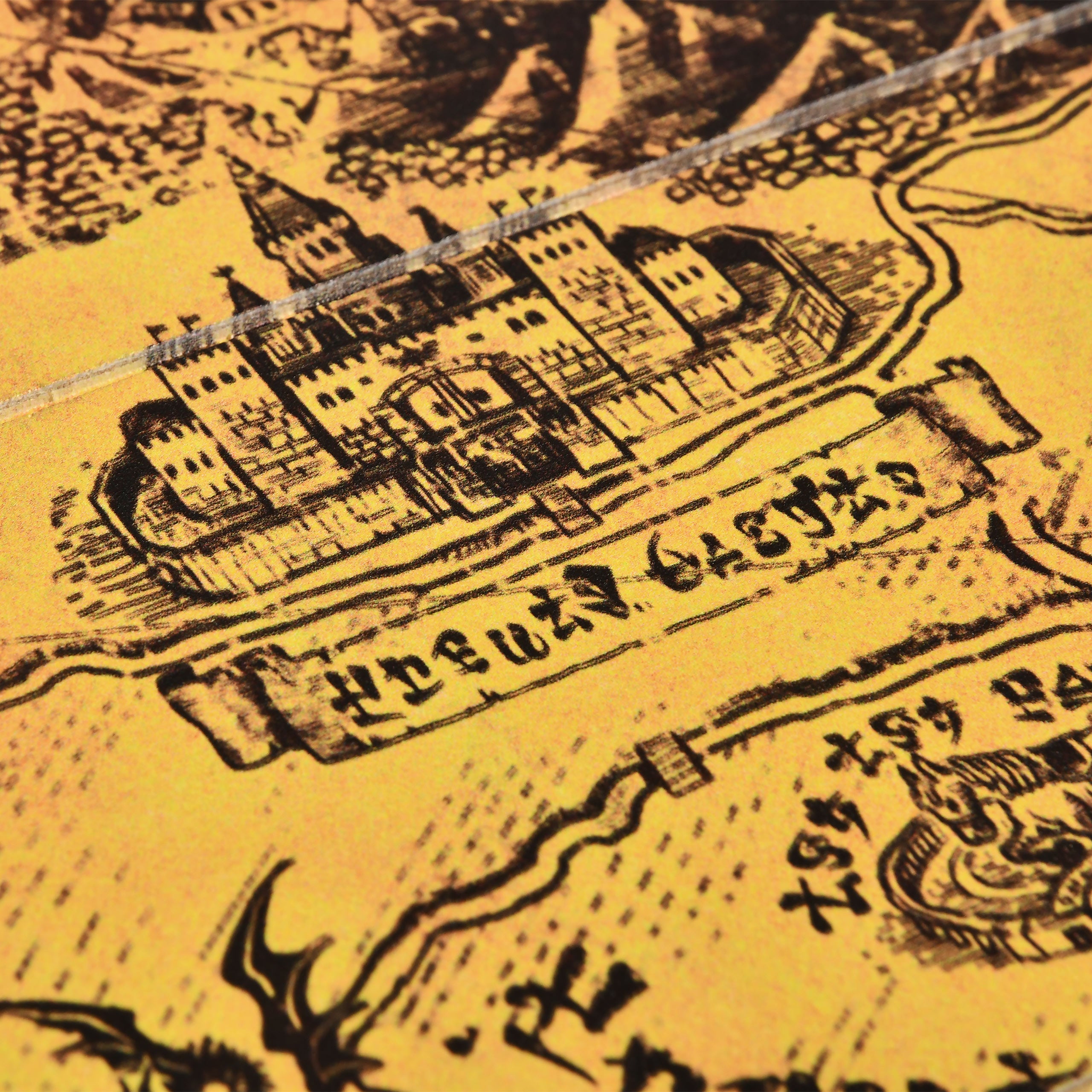 Zdjęcie produktu Zelda - Mapa Hyrule Obraz na Drewnie