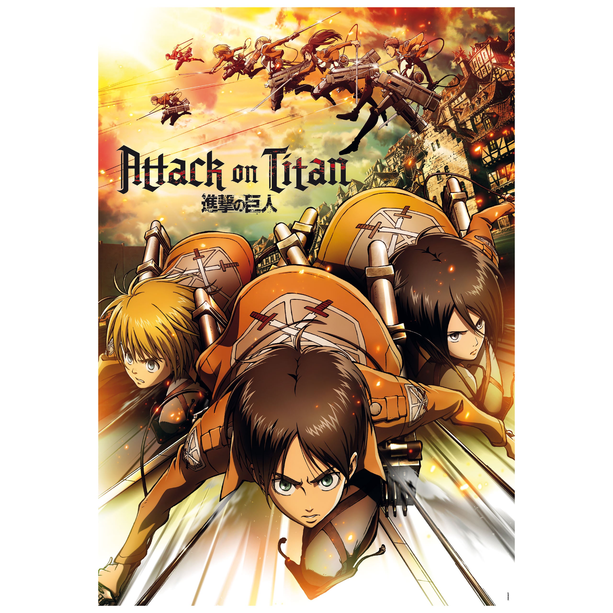 Zdjęcie produktu Attack on Titan - Puzzle Ekipa