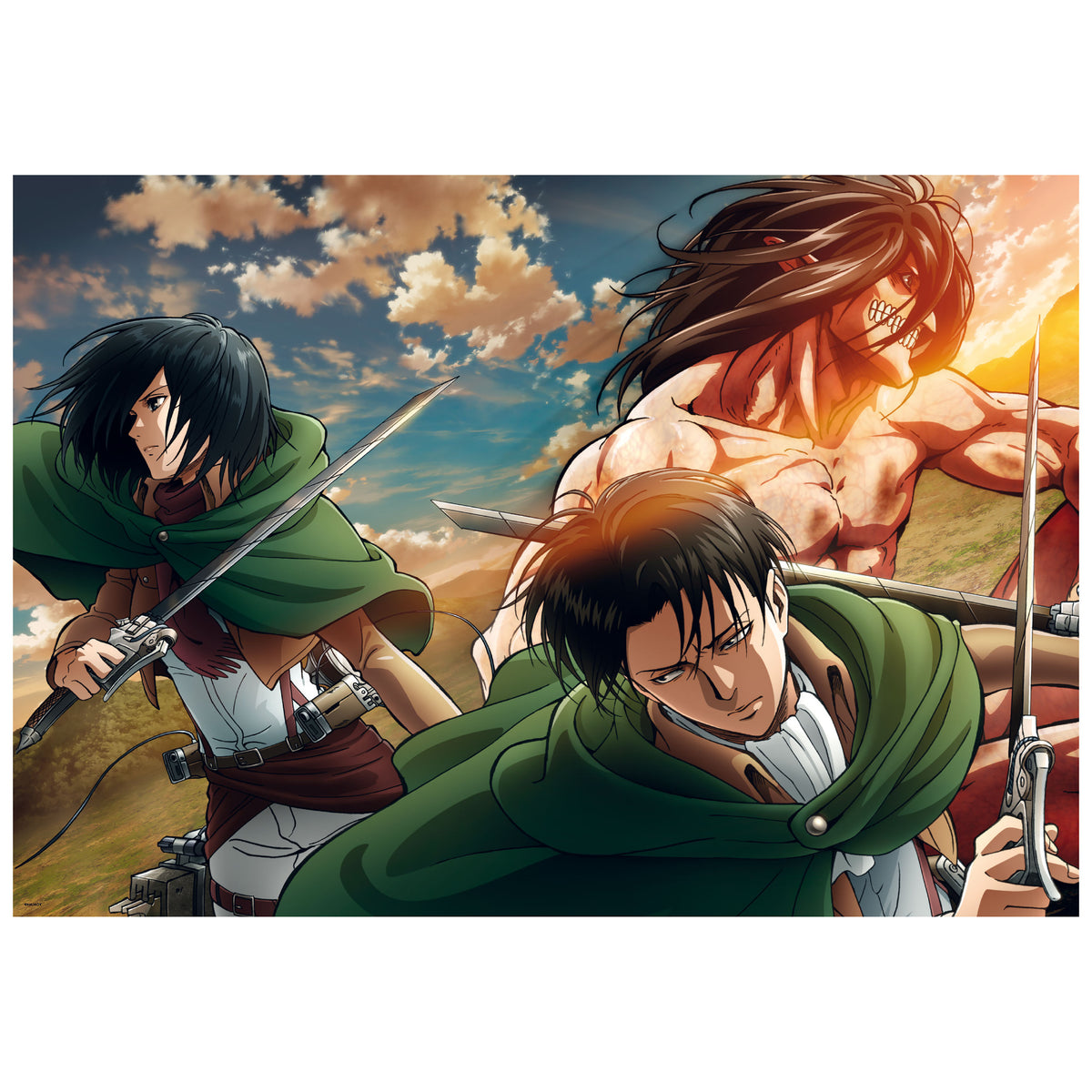 Zdjęcie produktu Attack on Titan - Walka Puzzle
