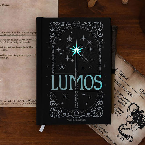 Zdjęcie produktu Harry Potter - Lumos Maxima Notatnik z efektem świetlnym
