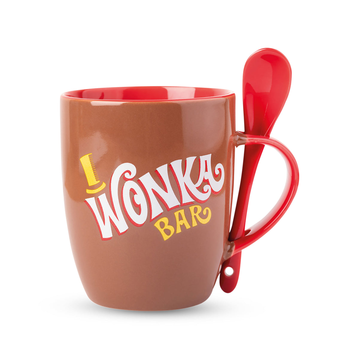 Zdjęcie produktu Kubek Willy Wonka z łyżeczką - Charlie i fabryka czekolady