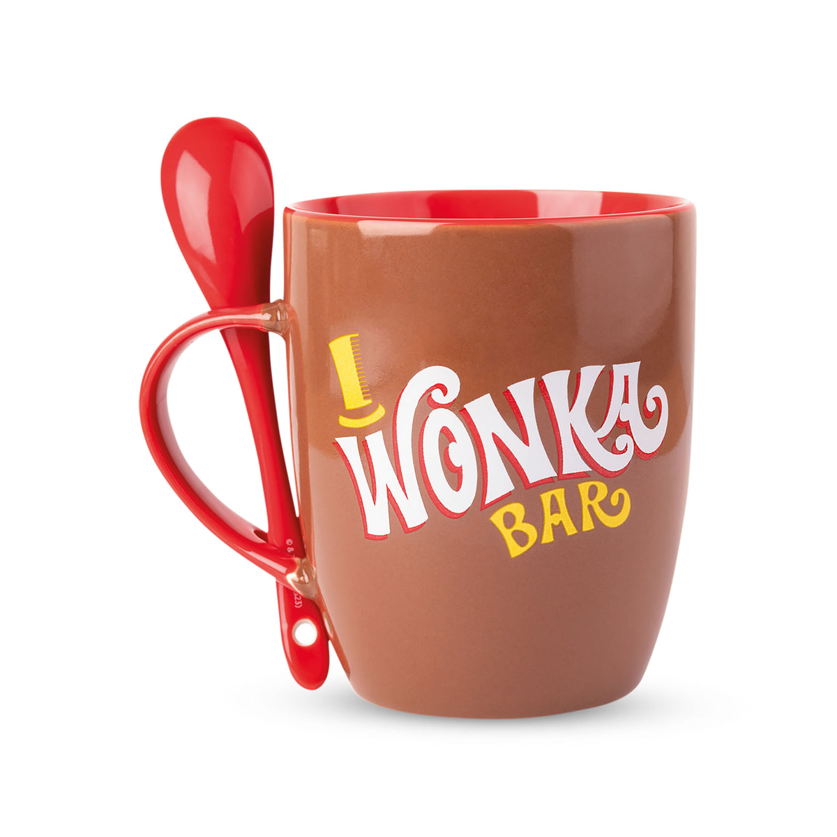 Zdjęcie produktu Kubek Willy Wonka z łyżeczką - Charlie i fabryka czekolady